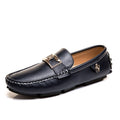 Mocassins en Cuir luxe auto / Casual Chaussures Hommes / Mocassin Chaussures design cuir luxe chic - kadopascher.com