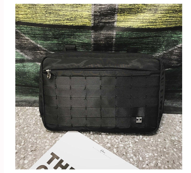 Gilet Poitrine Pack Hip hop Fonction Poitrine Rig Pack Nylon militaire Gilet poitrine rig rig Pack - kadopascher.com