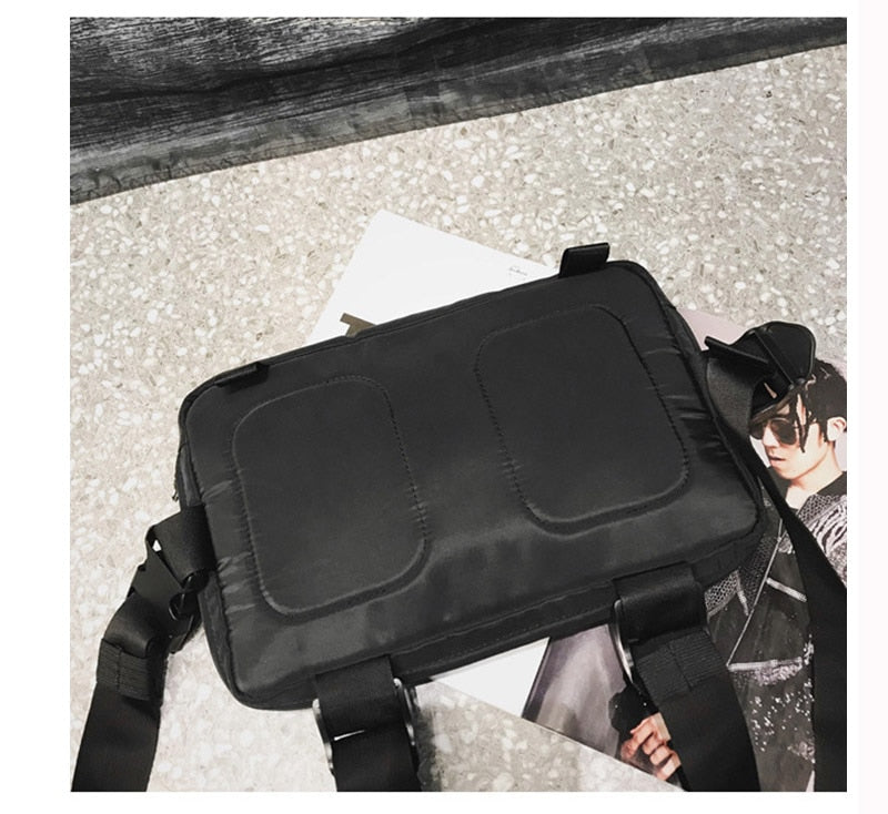 Gilet Poitrine Pack Hip hop Fonction Poitrine Rig Pack Nylon militaire Gilet poitrine rig rig Pack - kadopascher.com