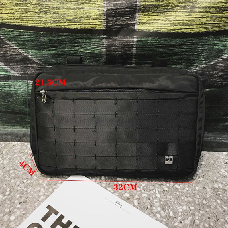 Gilet Poitrine Pack Hip hop Fonction Poitrine Rig Pack Nylon militaire Gilet poitrine rig rig Pack - kadopascher.com