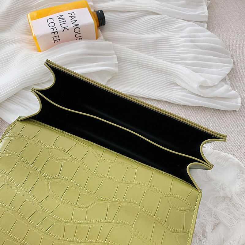 Sacs à bandoulière en cuir pour femmes collection 2020 / Petit sac à bandoulière Messenger Femme Chaîne de luxe Sacs à main - kadopascher.com