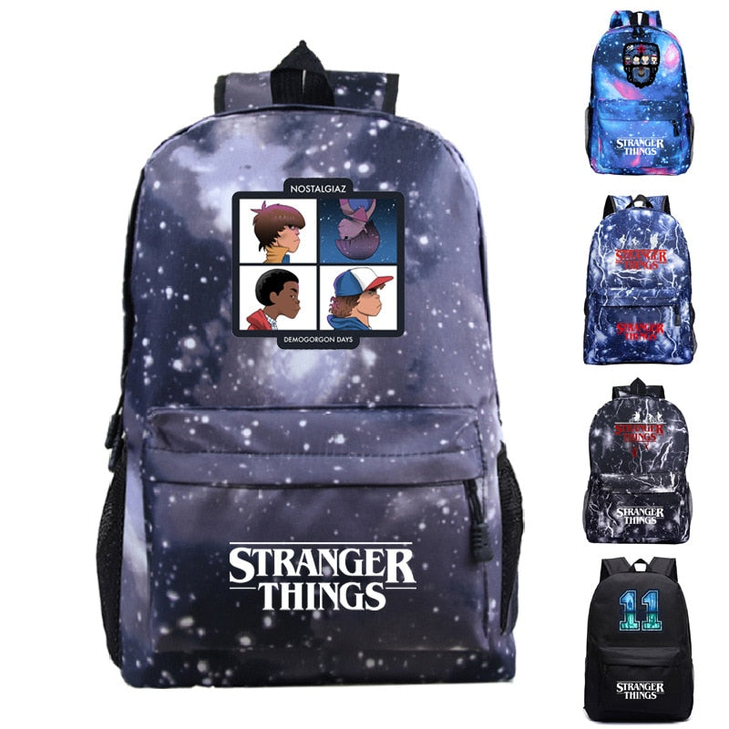 STRANGER THINGS Sac a dos 2020 / Stranger things 3 Children Kid's School Bag Toys Anime America TV STRANGER THINGS - kadopascher.com
