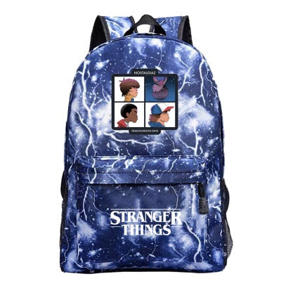 STRANGER THINGS Sac a dos 2020 / Stranger things 3 Children Kid's School Bag Toys Anime America TV STRANGER THINGS - kadopascher.com