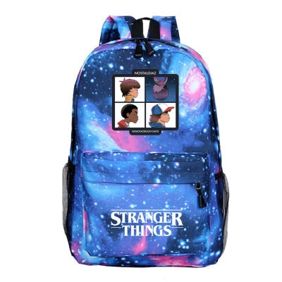 STRANGER THINGS Sac a dos 2020 / Stranger things 3 Children Kid's School Bag Toys Anime America TV STRANGER THINGS - kadopascher.com
