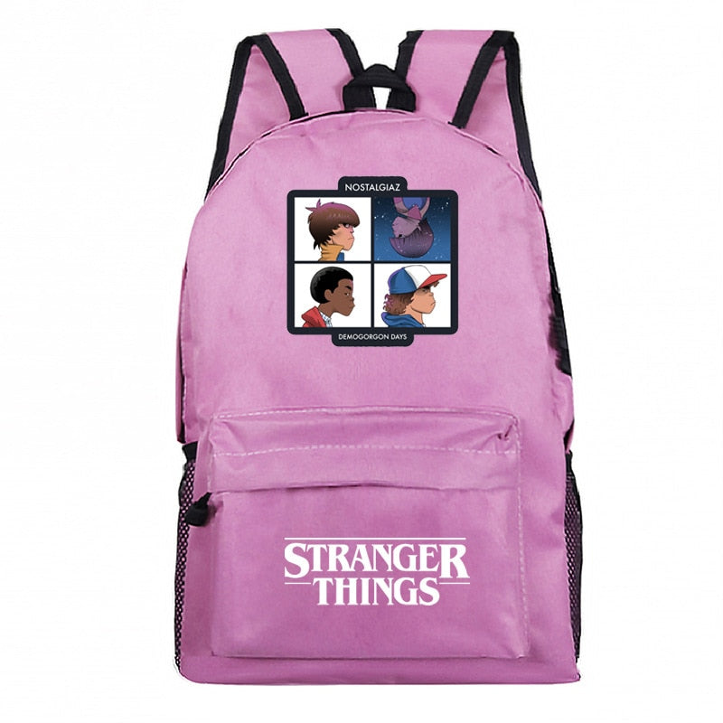 STRANGER THINGS Sac a dos 2020 / Stranger things 3 Children Kid's School Bag Toys Anime America TV STRANGER THINGS - kadopascher.com