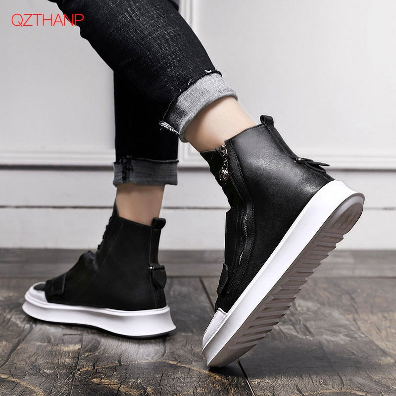 Chaussures bottines luxe chic homme - kadopascher.com