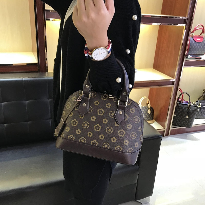 Sac a main cuir luxe LV / Luxury Women Bag Shell Zipper Handbag Quality Bag Tote Lady Fashion Pillow pack Female Messenger Bags - kadopascher.com