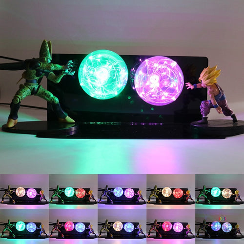 Lampe déco DBZ / Dragon Ball Z 3D Bedside Lamp Cell Gohan Decorative Lamp DBZ Goku LED Night Light - kadopascher.com