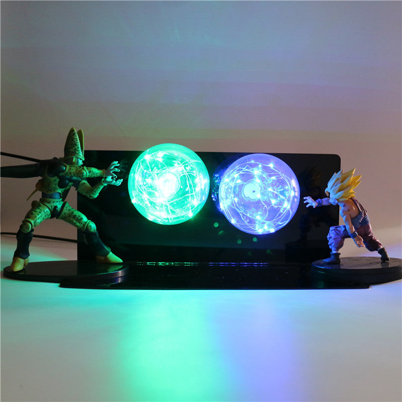 Lampe déco DBZ / Dragon Ball Z 3D Bedside Lamp Cell Gohan Decorative Lamp DBZ Goku LED Night Light - kadopascher.com