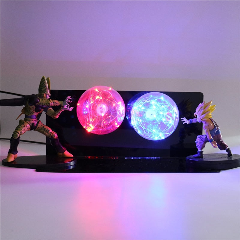 Lampe déco DBZ / Dragon Ball Z 3D Bedside Lamp Cell Gohan Decorative Lamp DBZ Goku LED Night Light - kadopascher.com