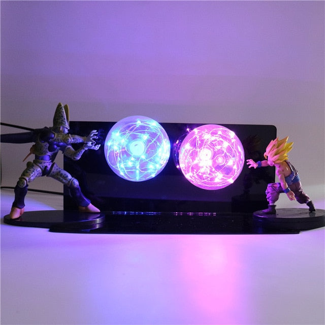 Lampe déco DBZ / Dragon Ball Z 3D Bedside Lamp Cell Gohan Decorative Lamp DBZ Goku LED Night Light - kadopascher.com