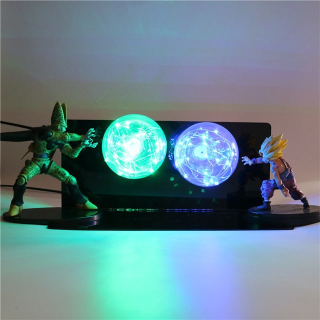 Lampe déco DBZ / Dragon Ball Z 3D Bedside Lamp Cell Gohan Decorative Lamp DBZ Goku LED Night Light - kadopascher.com