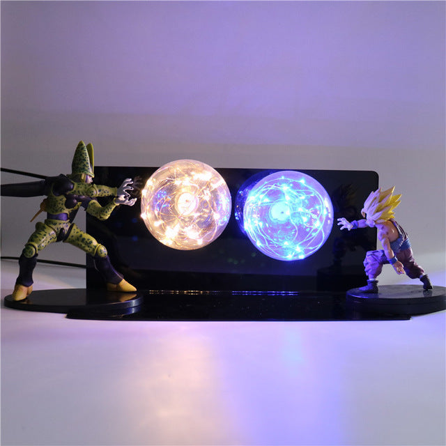 Lampe déco DBZ / Dragon Ball Z 3D Bedside Lamp Cell Gohan Decorative Lamp DBZ Goku LED Night Light - kadopascher.com
