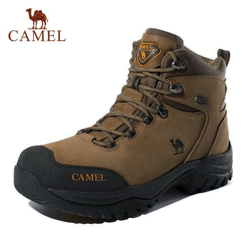 CAMEL Hommes Femmes High Top Chaussures de Randonnée 2019 Durable Imperméable Antidérapant En Plein Air Escalade Trekking Chaussures Militaire Tactique Bottes - kadopascher.com