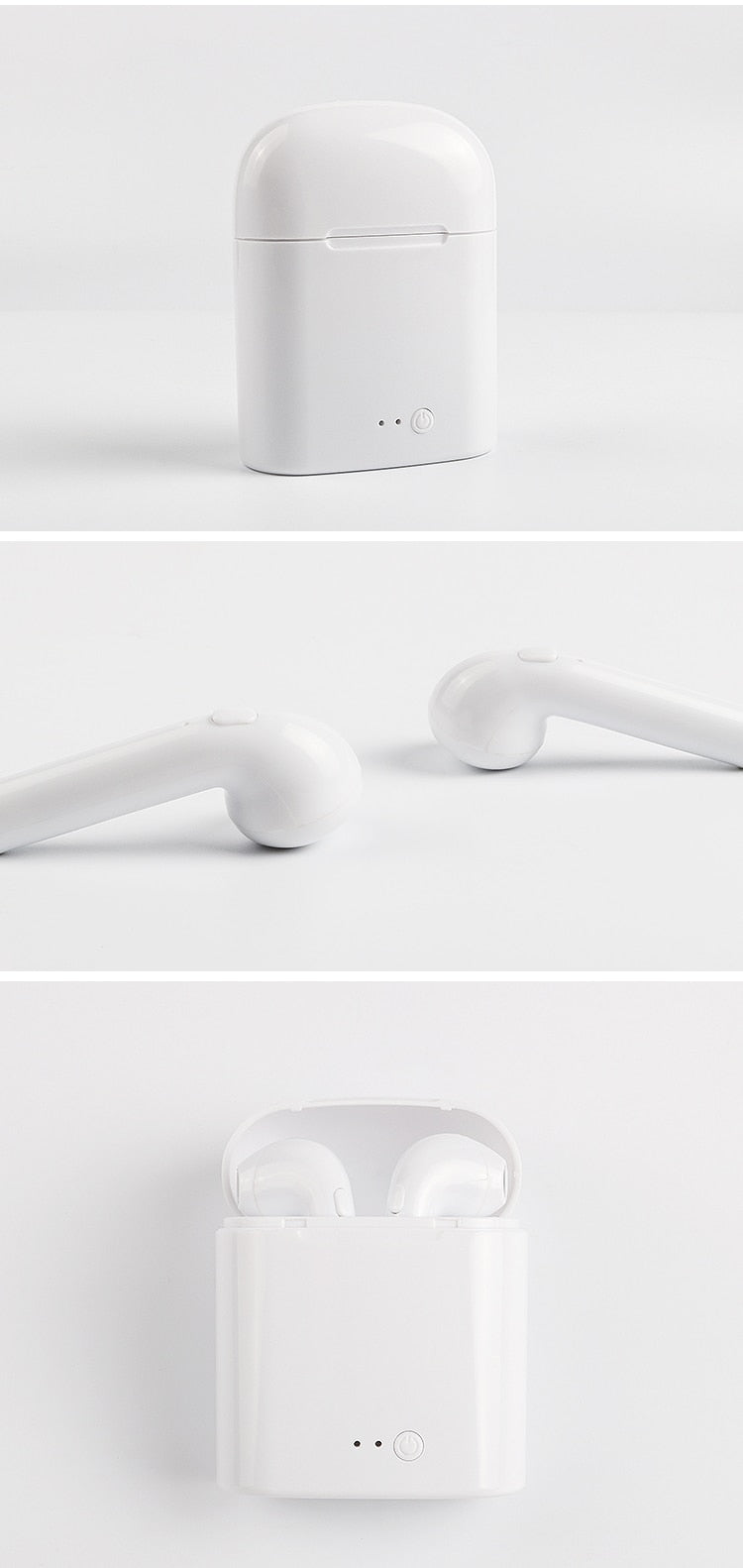 i7s TWS Wireless Earphone 3D Bluetooth5.0 Headphones Android Headset For Iphone 7 8 plus x xr Xiaomi Mi 9T + Charging Box Sport - kadopascher.com