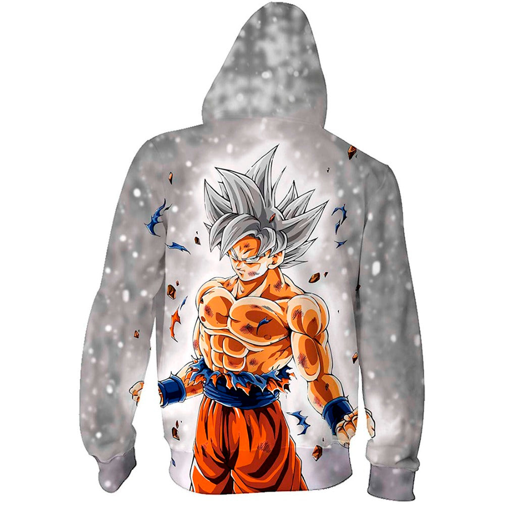 Dragon Ball Z Men Women Hoodies 2019 Fashion Streetwear Hooded Jacket Sweatshirt Cosplay Zipper Men Hoodie - kadopascher.com