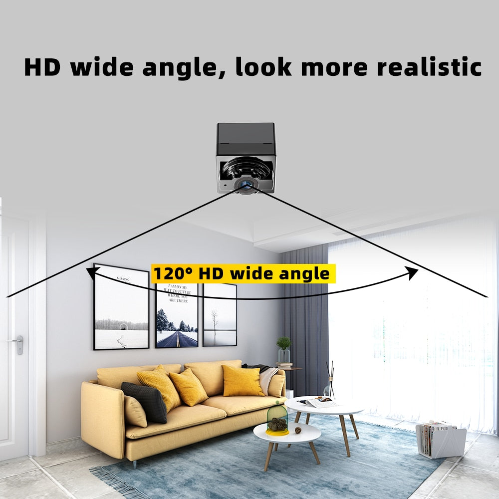 SDETER Mini Camera HD 720P Camera Camcorders Sport DV IR Night Vision Motion Detection Small Camcorder DVR Video Recorder  Cam - kadopascher.com