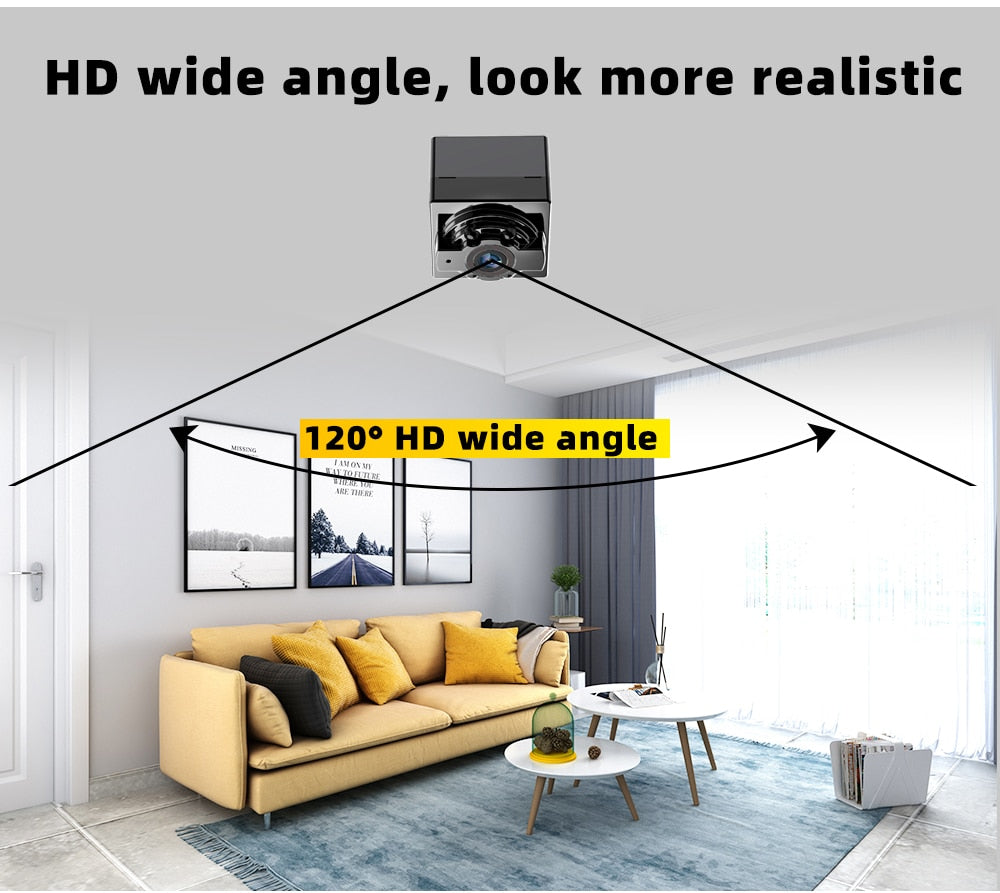 SDETER Mini Camera HD 720P Camera Camcorders Sport DV IR Night Vision Motion Detection Small Camcorder DVR Video Recorder  Cam - kadopascher.com