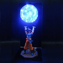 Lampe DBZ LED / Dragon Ball Z Son Goku Strength bombs Lamp DBZ Super Saiyan Figures Night Ligh - kadopascher.com