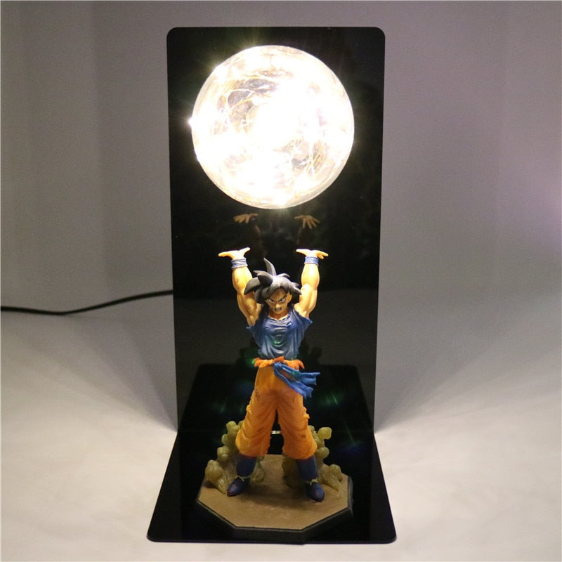 Lampe DBZ LED / Dragon Ball Z Son Goku Strength bombs Lamp DBZ Super Saiyan Figures Night Ligh - kadopascher.com