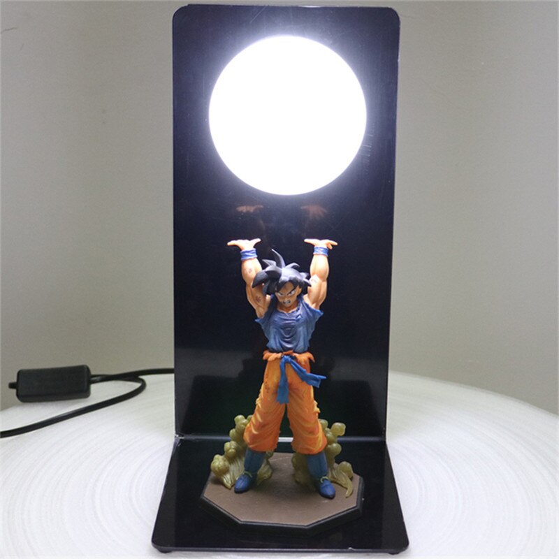 Lampe DBZ LED / Dragon Ball Z Son Goku Strength bombs Lamp DBZ Super Saiyan Figures Night Ligh - kadopascher.com