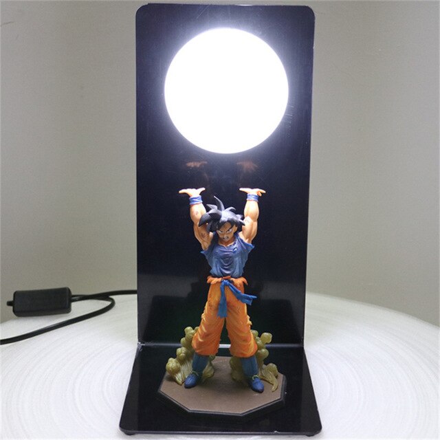 Lampe DBZ LED / Dragon Ball Z Son Goku Strength bombs Lamp DBZ Super Saiyan Figures Night Ligh - kadopascher.com