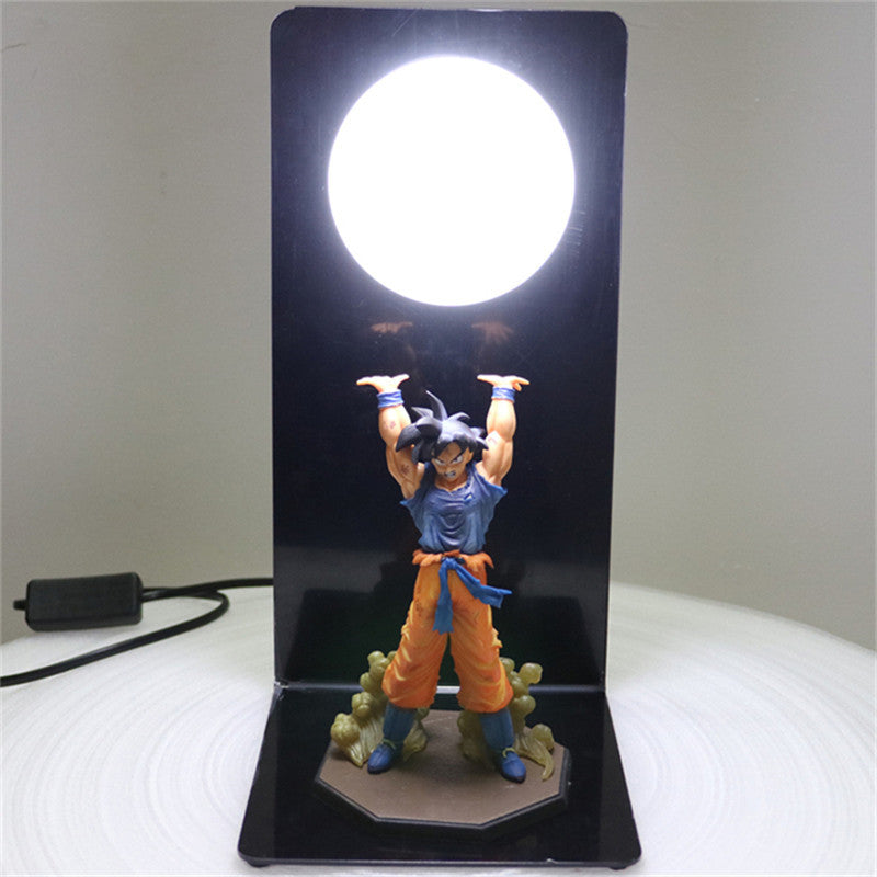 Lampe DBZ LED / Dragon Ball Z Son Goku Strength bombs Lamp DBZ Super Saiyan Figures Night Ligh - kadopascher.com