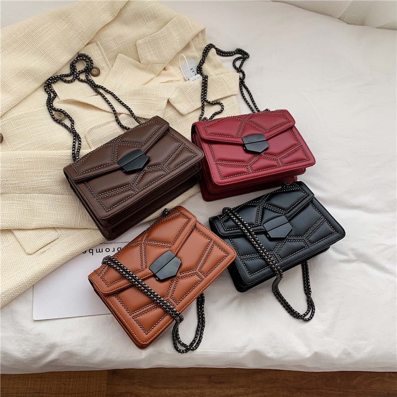 Sac a main cuir luxe collection 2020 / Shoulder Messenger Lady Luxury Handbags - kadopascher.com