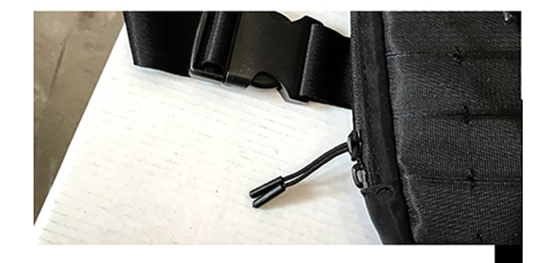 Gilet Poitrine Pack Hip hop Fonction Poitrine Rig Pack Nylon militaire Gilet poitrine rig rig Pack - kadopascher.com