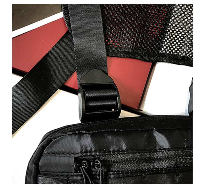 Gilet Poitrine Pack Hip hop Fonction Poitrine Rig Pack Nylon militaire Gilet poitrine rig rig Pack - kadopascher.com