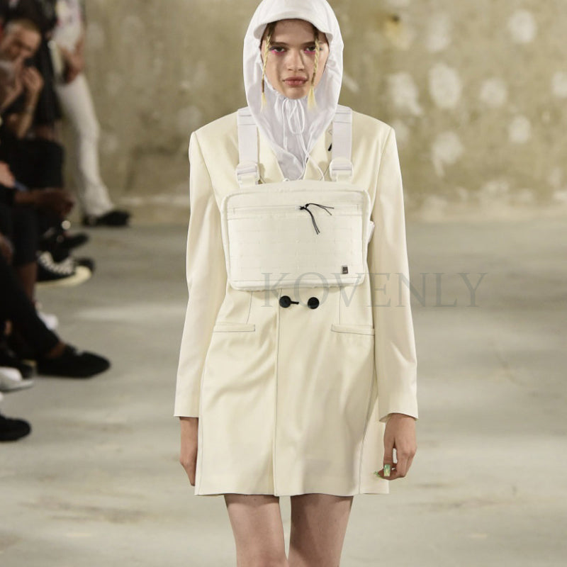 Gilet Poitrine Pack Hip hop Fonction Poitrine Rig Pack Nylon militaire Gilet poitrine rig rig Pack - kadopascher.com