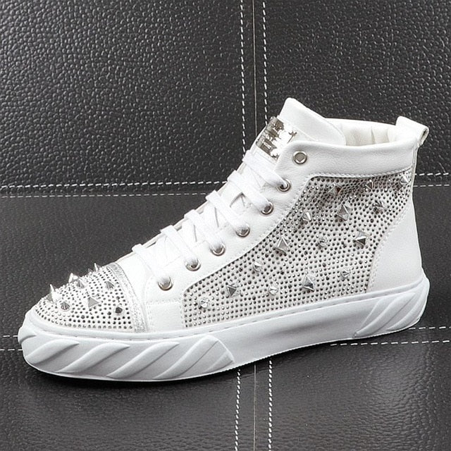 Chaussures de designer luxe Hommes punk Moto / Chaussures Décontractées Britannique Homme Tendance - kadopascher.com