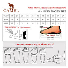 CAMEL Hommes Femmes Randonnée En Plein Air Chaussures En Cuir Antidérapant Respirant Escalade Trekking Randonnée Sneakers - kadopascher.com