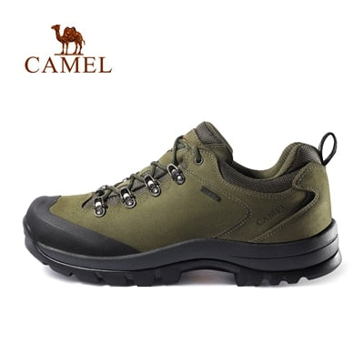 CAMEL Hommes Femmes Randonnée En Plein Air Chaussures En Cuir Antidérapant Respirant Escalade Trekking Randonnée Sneakers - kadopascher.com