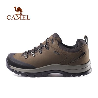 CAMEL Hommes Femmes Randonnée En Plein Air Chaussures En Cuir Antidérapant Respirant Escalade Trekking Randonnée Sneakers - kadopascher.com
