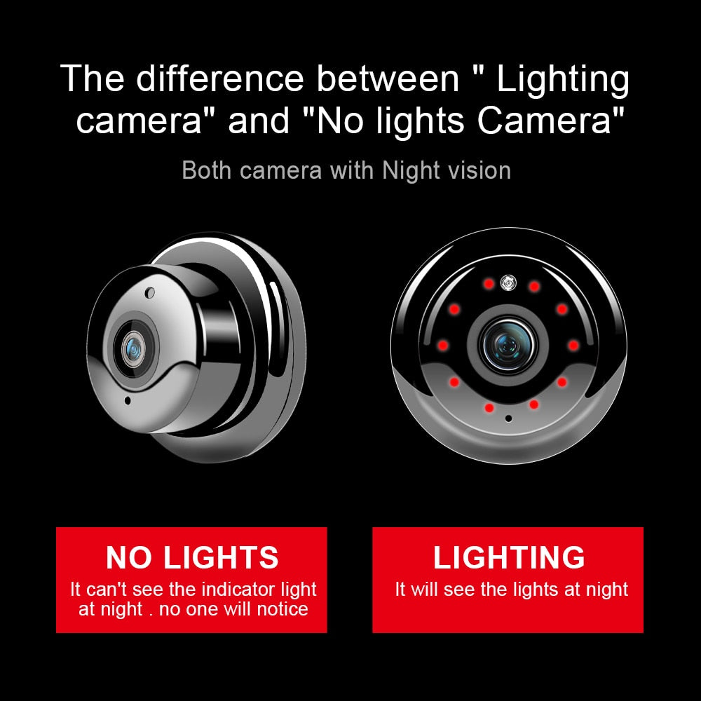 SDETER 1080P Sans Fil Mini WiFi Caméra Caméra de Sécurité À Domicile IP CCTV Surveillance IR Vision Nocturne Motion Détecter Bébé Moniteur P2P - kadopascher.com