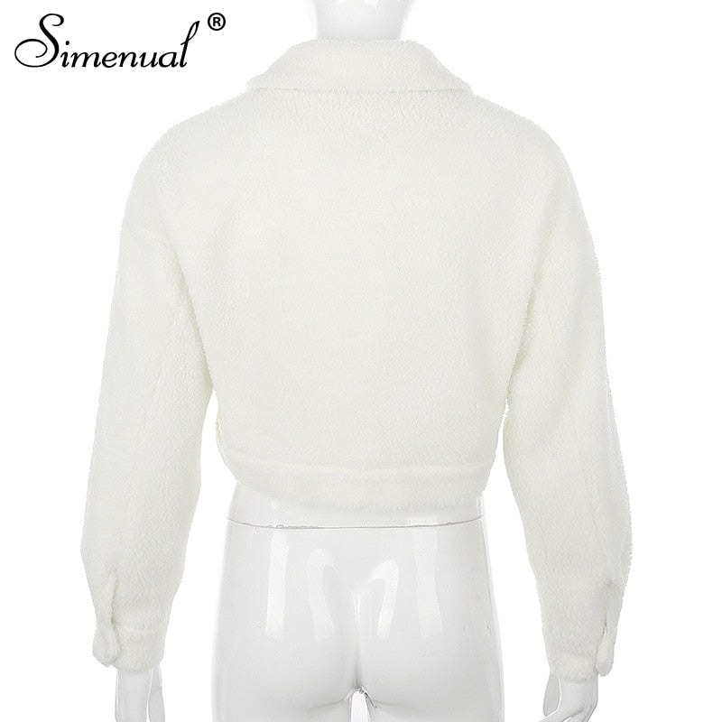 Vestes Femmes Automne Hiver Chaud Manteaux De Mode À Manches Longues - kadopascher.com