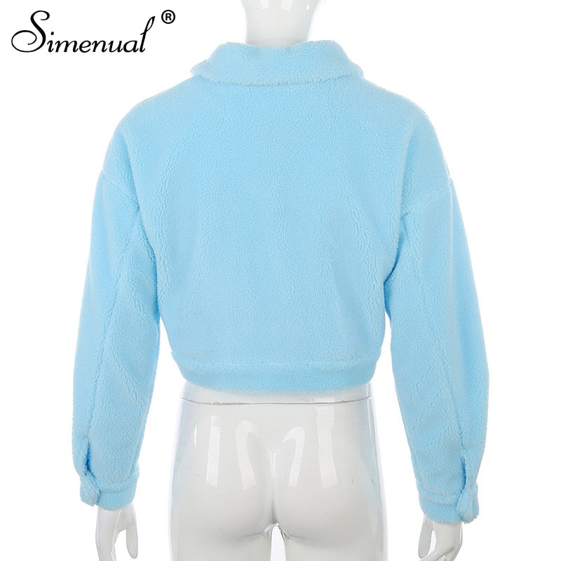 Vestes Femmes Automne Hiver Chaud Manteaux De Mode À Manches Longues - kadopascher.com