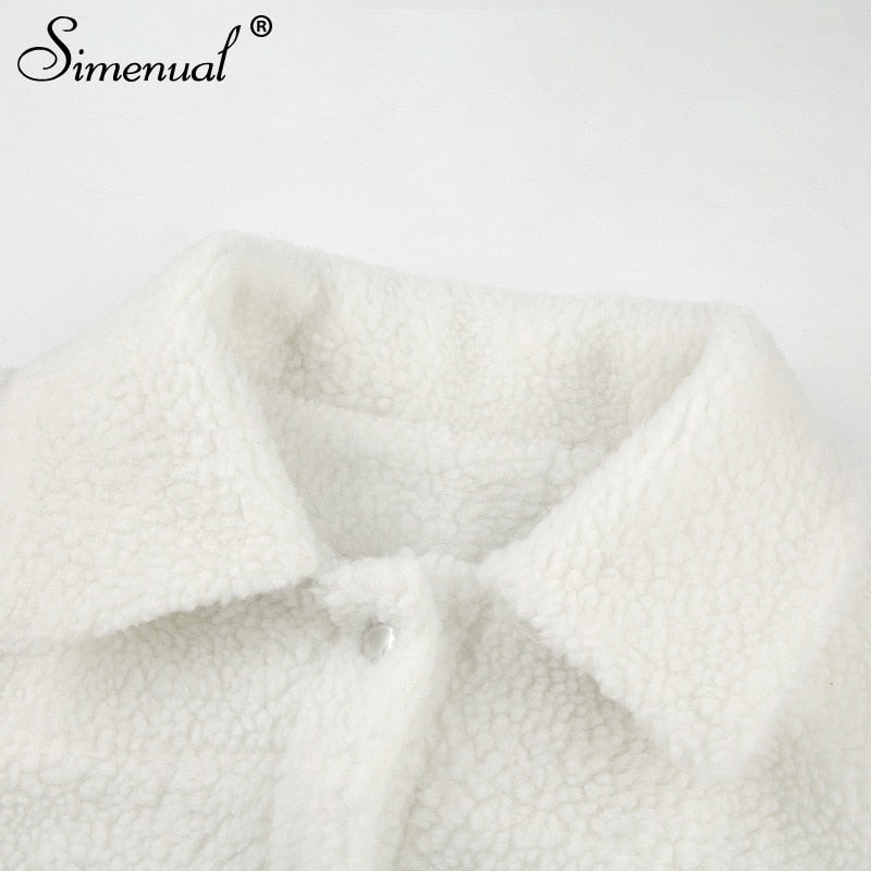 Vestes Femmes Automne Hiver Chaud Manteaux De Mode À Manches Longues - kadopascher.com