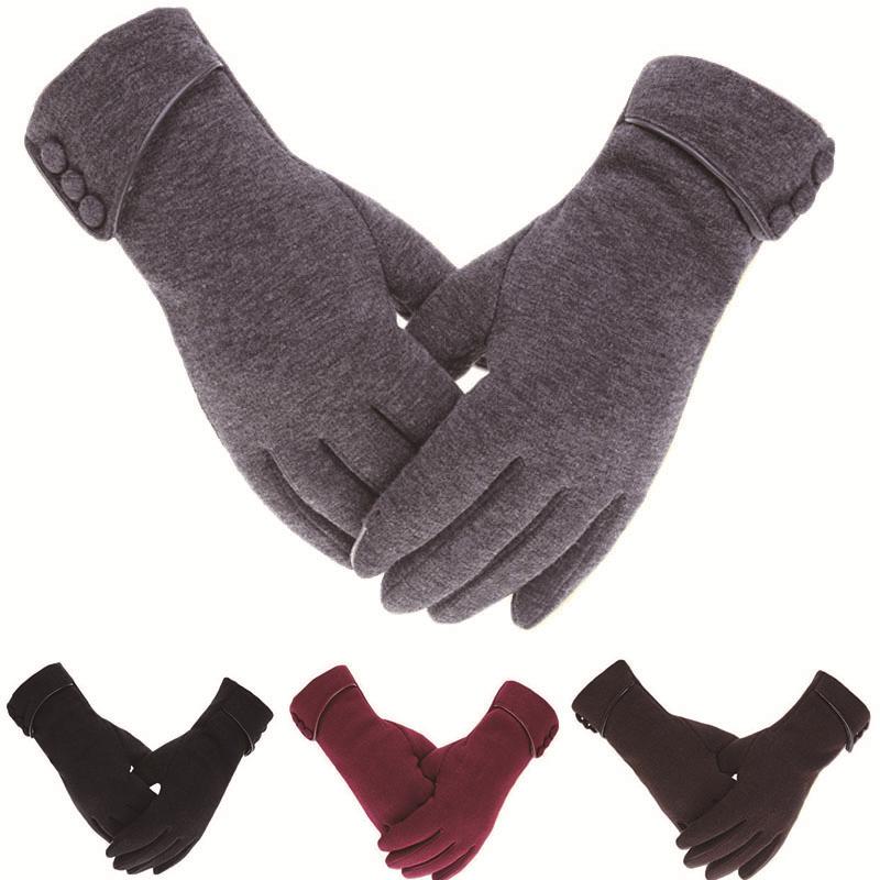 Gants D'hiver femme / Automne Gants Chauds Poignets Mitaines / Ski Gants Coupe-Vent femme - kadopascher.com