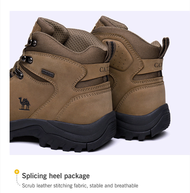CAMEL Hommes Femmes High Top Chaussures de Randonnée 2019 Durable Imperméable Antidérapant En Plein Air Escalade Trekking Chaussures Militaire Tactique Bottes - kadopascher.com