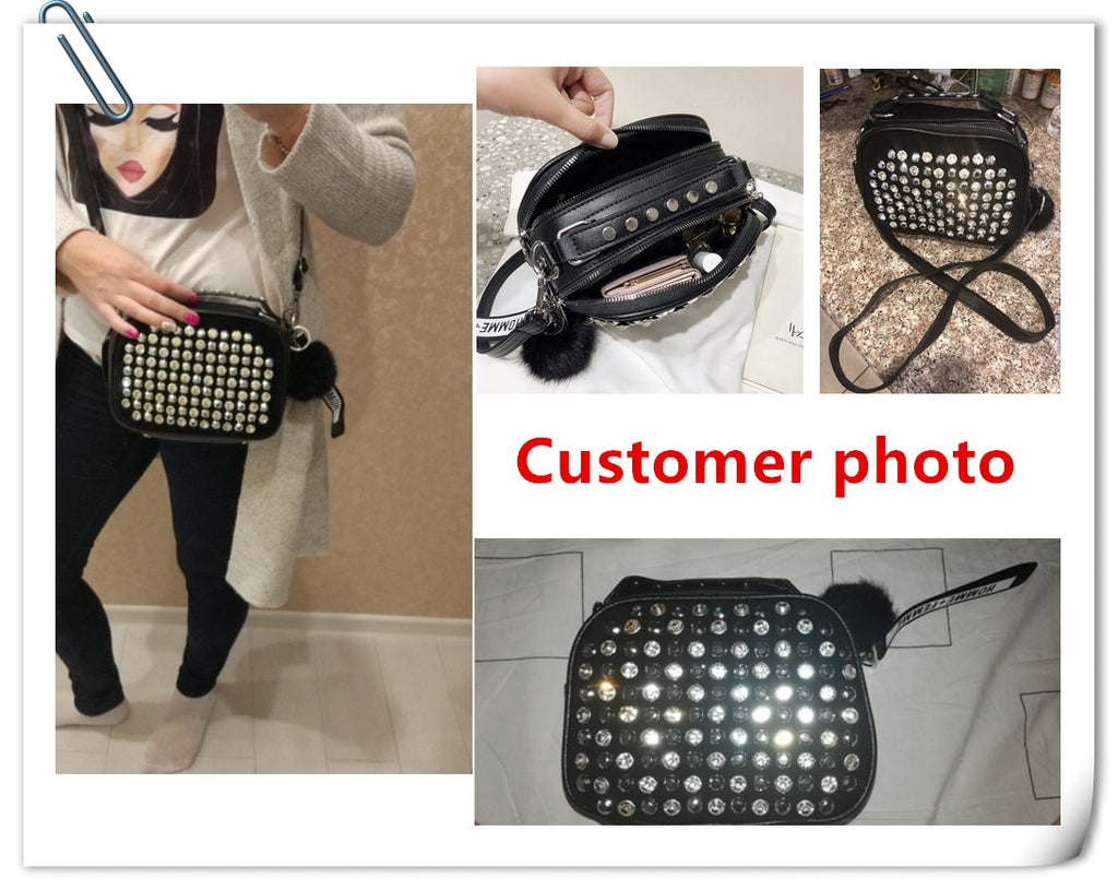 women luxury leather handbag famous designer ladies shoulder hand bag 2019 new girl clutch diamond crossbody bag sac main femme - kadopascher.com