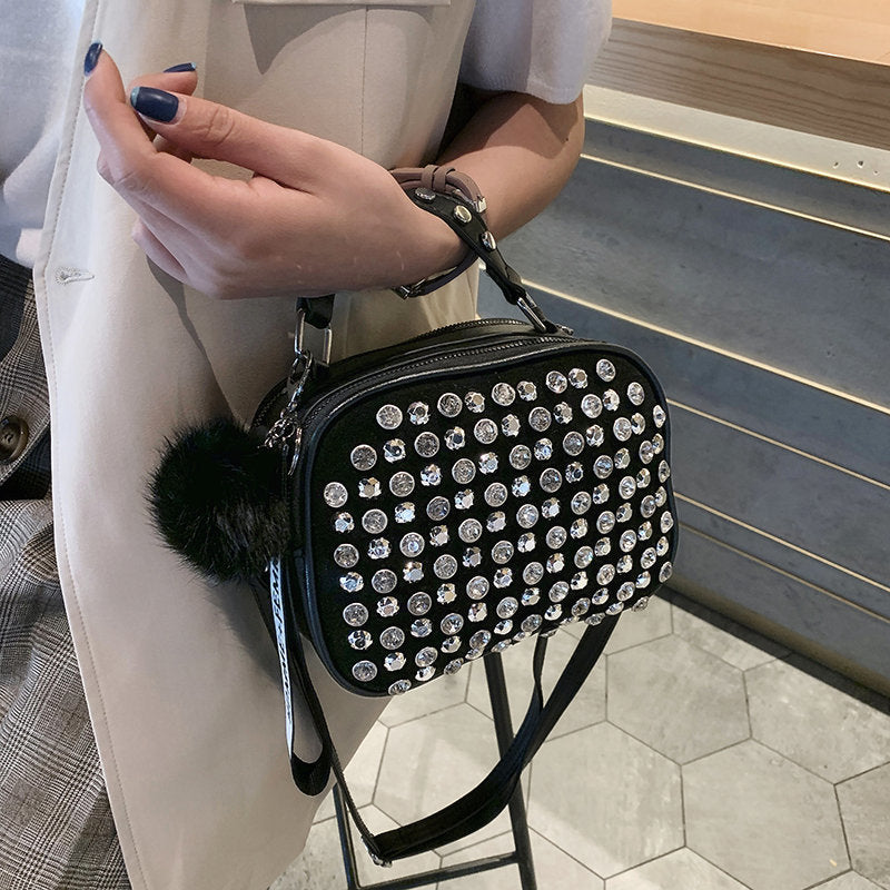 women luxury leather handbag famous designer ladies shoulder hand bag 2019 new girl clutch diamond crossbody bag sac main femme - kadopascher.com