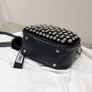 women luxury leather handbag famous designer ladies shoulder hand bag 2019 new girl clutch diamond crossbody bag sac main femme - kadopascher.com