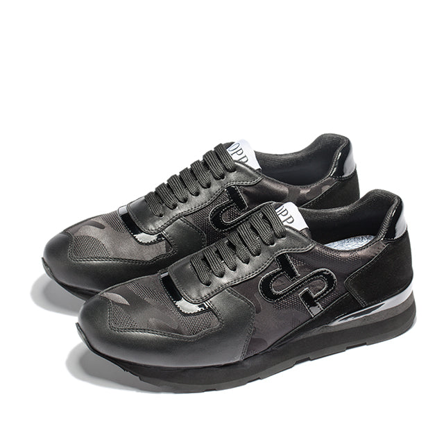 OPP Hommes Chaussures Grande Taille Chaussures de Sport De Mode Hommes Camouflage Chaussures À Lacets Casual Confortable Véritable Sneaker En Cuir - kadopascher.com