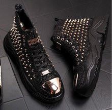 Chaussures cuir perlée luxe chic homme - kadopascher.com