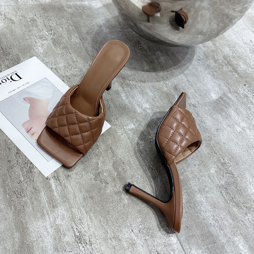 Sandales chaussures talon haut luxe femme - kadopascher.com