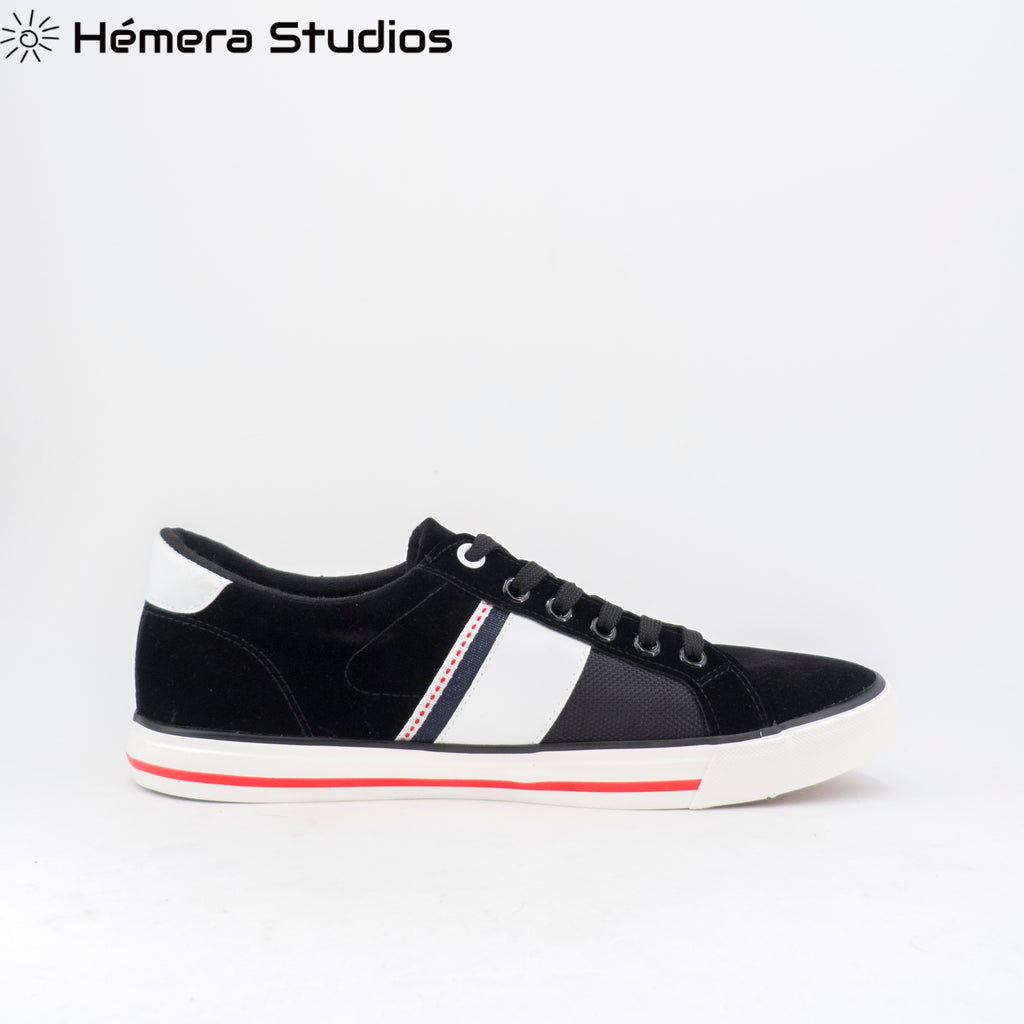 Chaussures homme habillées confortables et élégantes chaussures plates décontractées hommes à lacets blanc bleu marine toile multicolore - kadopascher.com