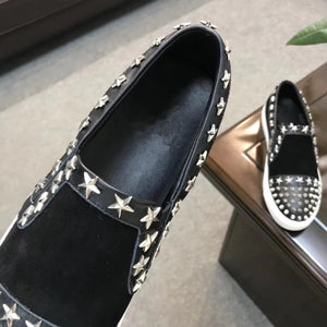 chaussures 2020 Nouvelle Mode respirant confortable hommes mocassins de luxe Spikes hommes - kadopascher.com