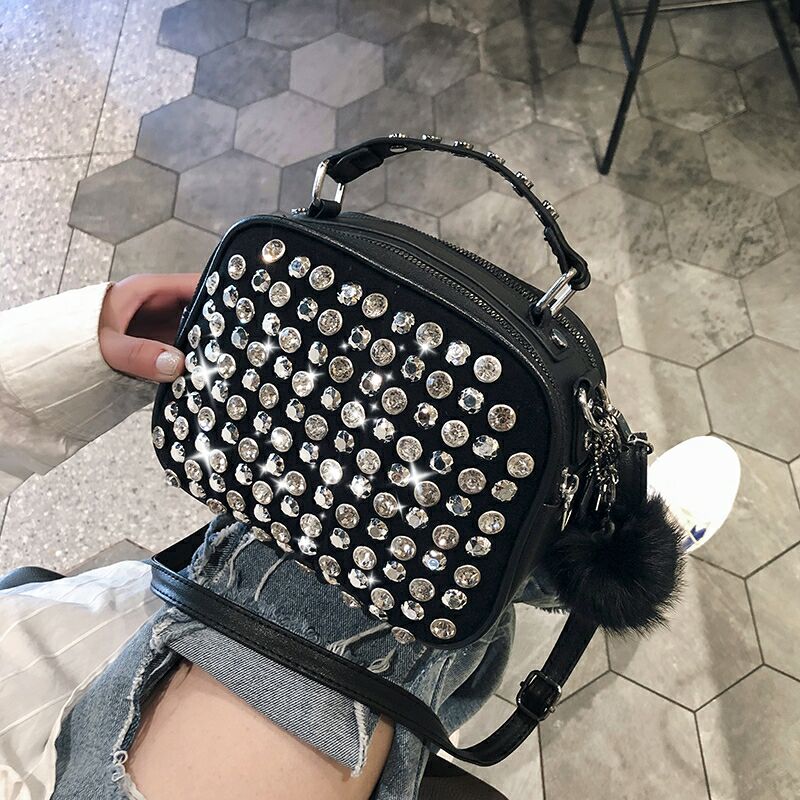women luxury leather handbag famous designer ladies shoulder hand bag 2019 new girl clutch diamond crossbody bag sac main femme - kadopascher.com